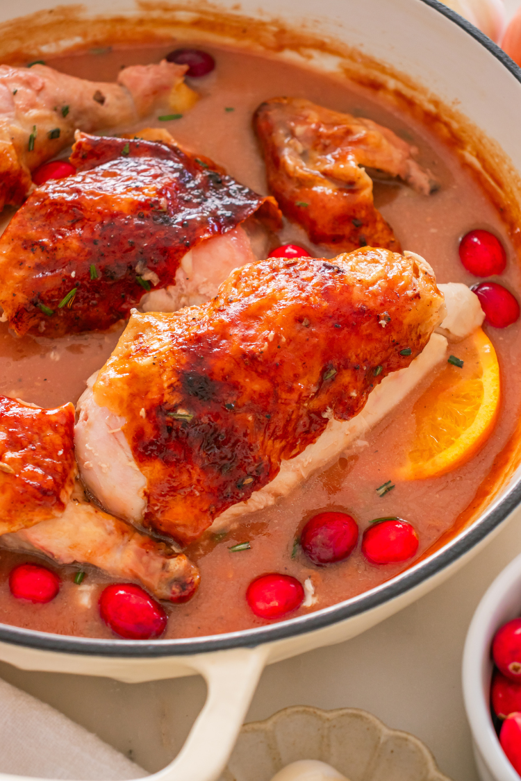 Exclusive Cranberry Orange Whole Roasted Chicken