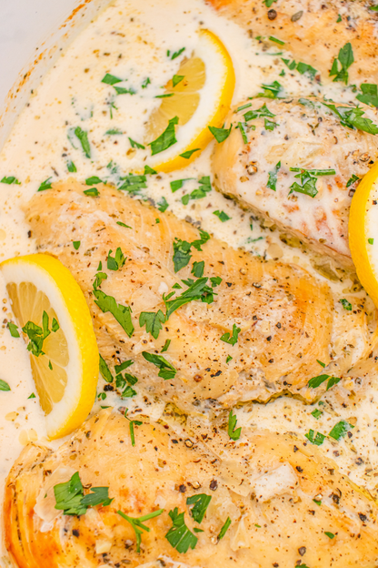 Exclusive Crockpot Creamy Lemon Chicken