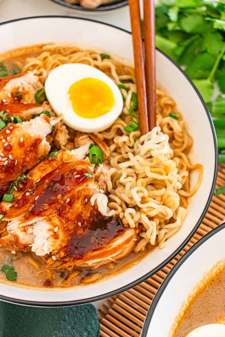Exclusive Stovetop Teriyaki Chicken Ramen