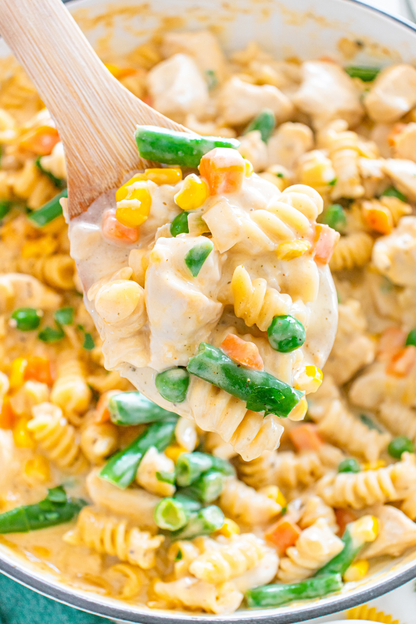 Exclusive Chicken Pot Pie Pasta