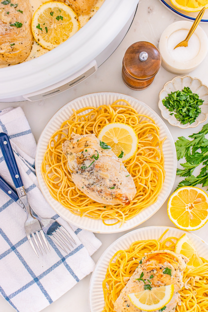Exclusive Crockpot Creamy Lemon Chicken