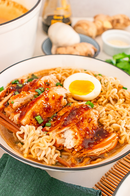 Exclusive Stovetop Teriyaki Chicken Ramen