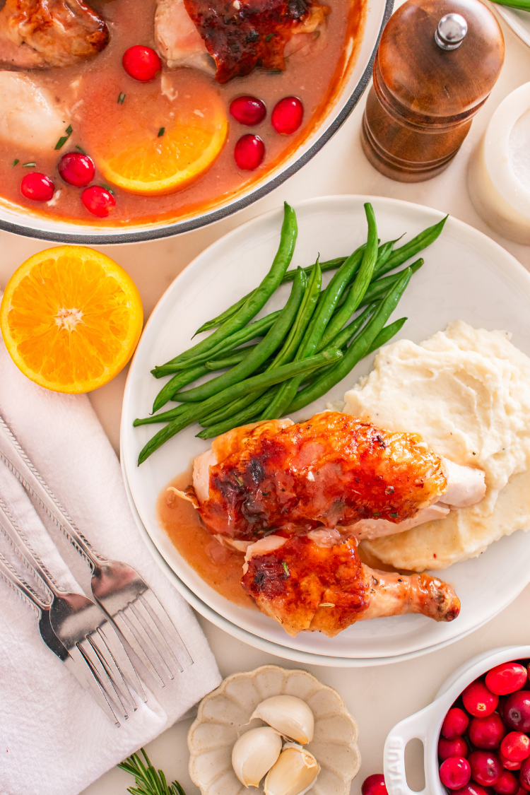 Exclusive Cranberry Orange Whole Roasted Chicken
