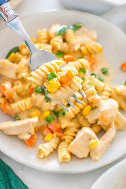Exclusive Chicken Pot Pie Pasta