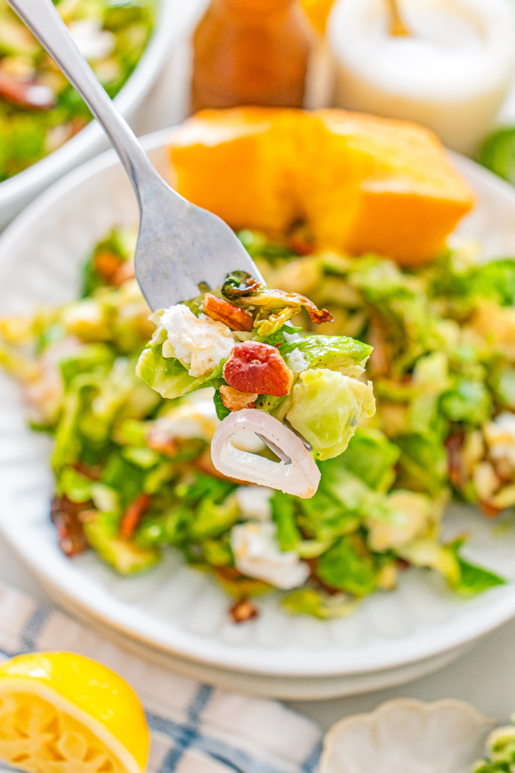 Exclusive Warm Brussels Sprouts Salad