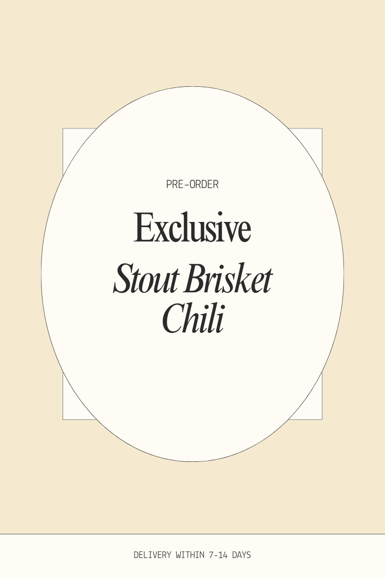 PRE-ORDER Stout Brisket Chili