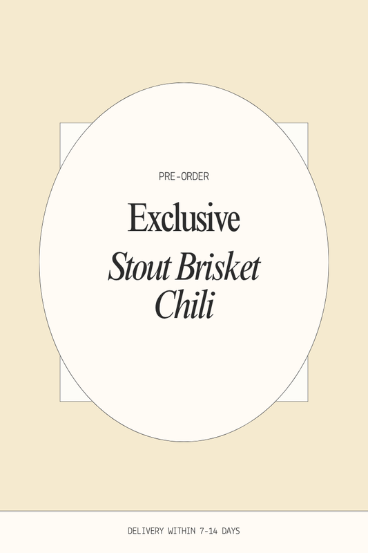 PRE-ORDER Stout Brisket Chili