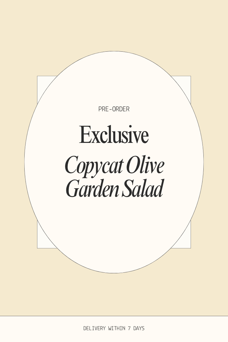 PRE-ORDER Exclusive Copycat Olive Garden Salad