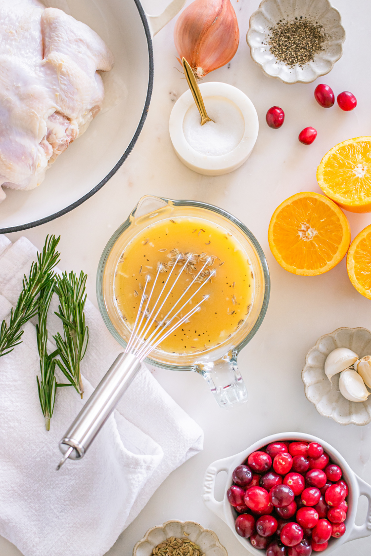 Exclusive Cranberry Orange Whole Roasted Chicken