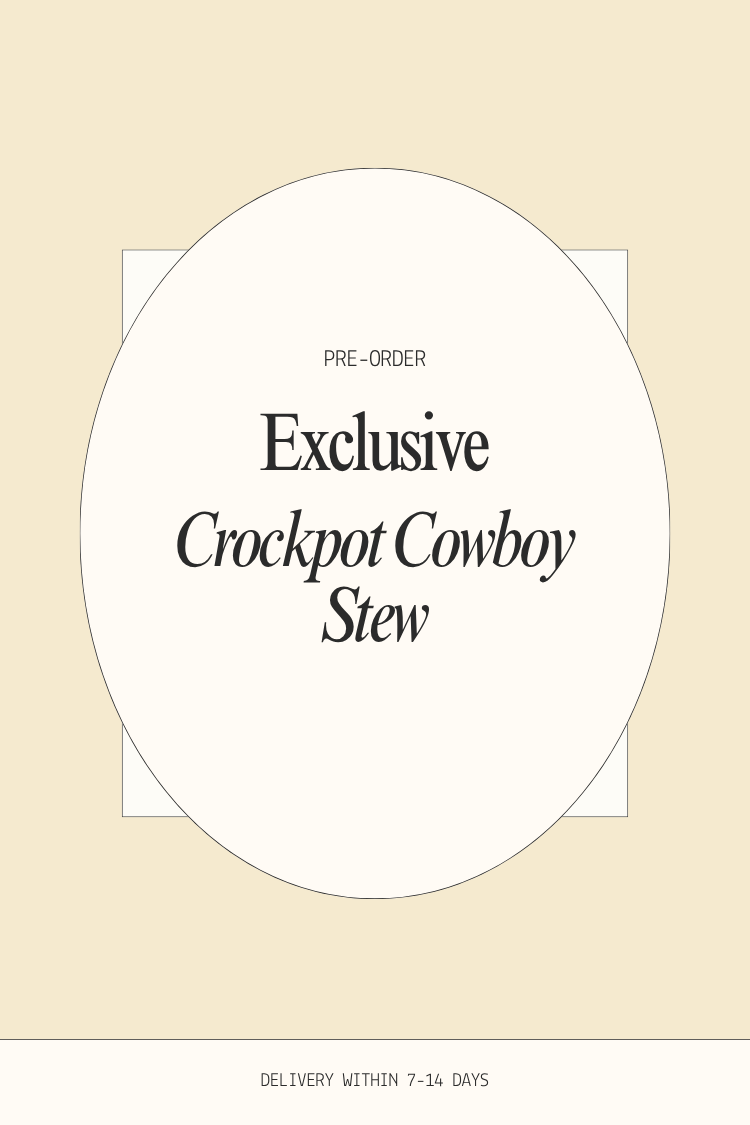 PRE-ORDER Crockpot Cowboy Stew