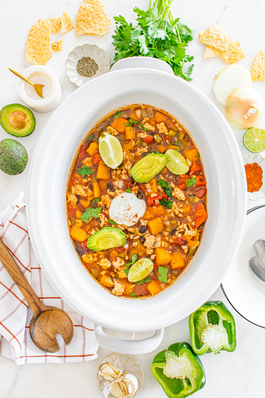 (Pre-Sale) Slow Cooker Turkey and Butternut Squash Chili
