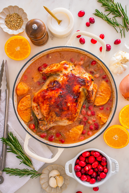 Exclusive Cranberry Orange Whole Roasted Chicken