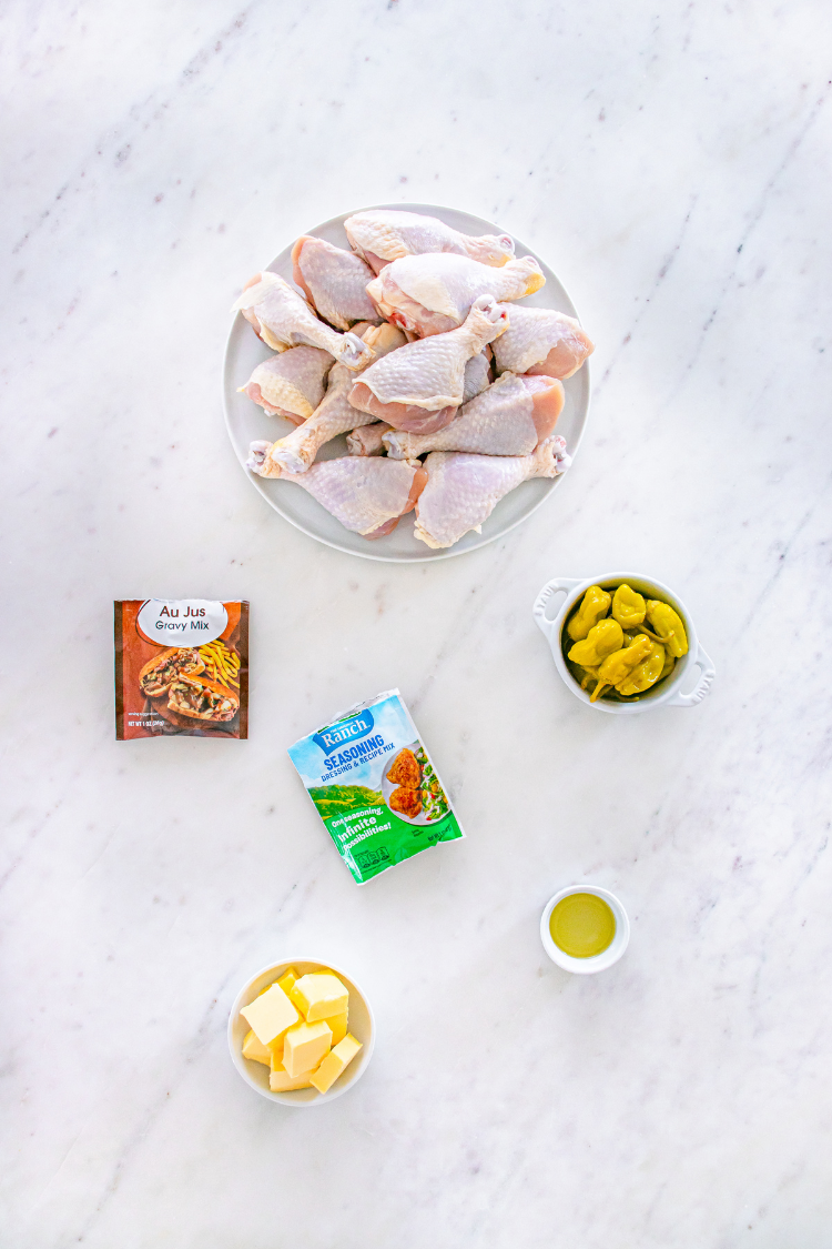 Exclusive Crockpot Mississippi Chicken Drumsticks