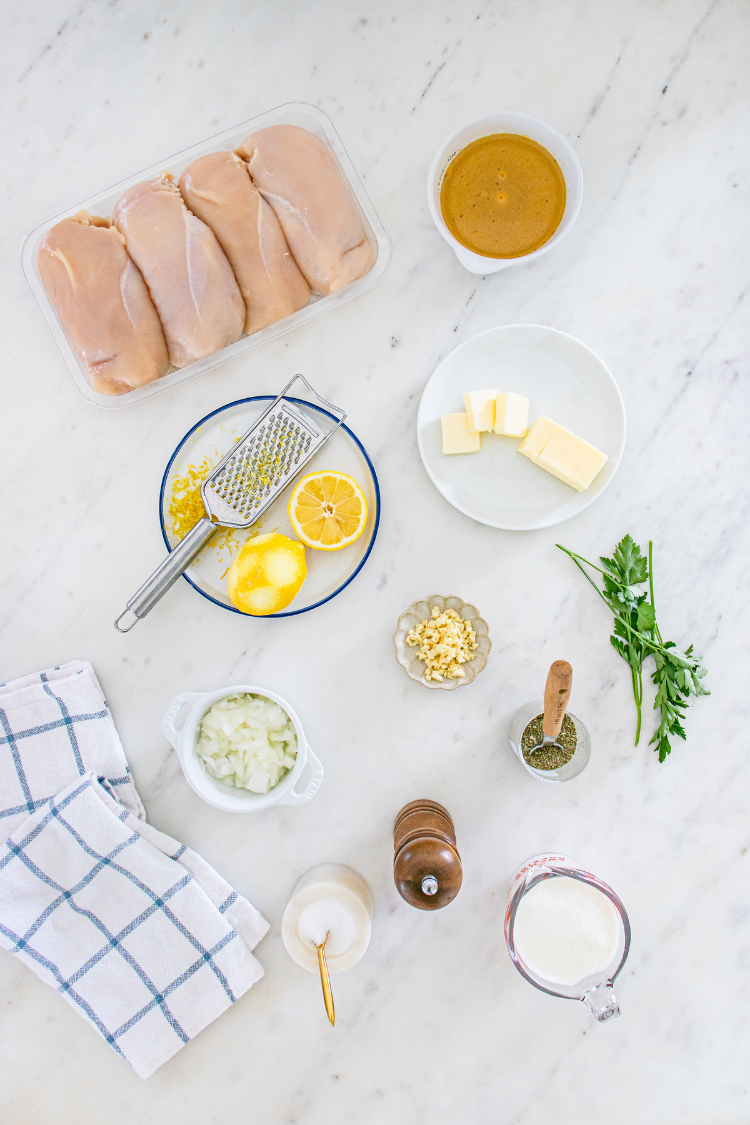 Exclusive Crockpot Creamy Lemon Chicken