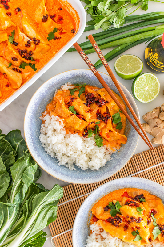 Exclusive Viral Thai Dumpling Bake