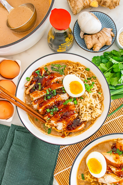 Exclusive Stovetop Teriyaki Chicken Ramen