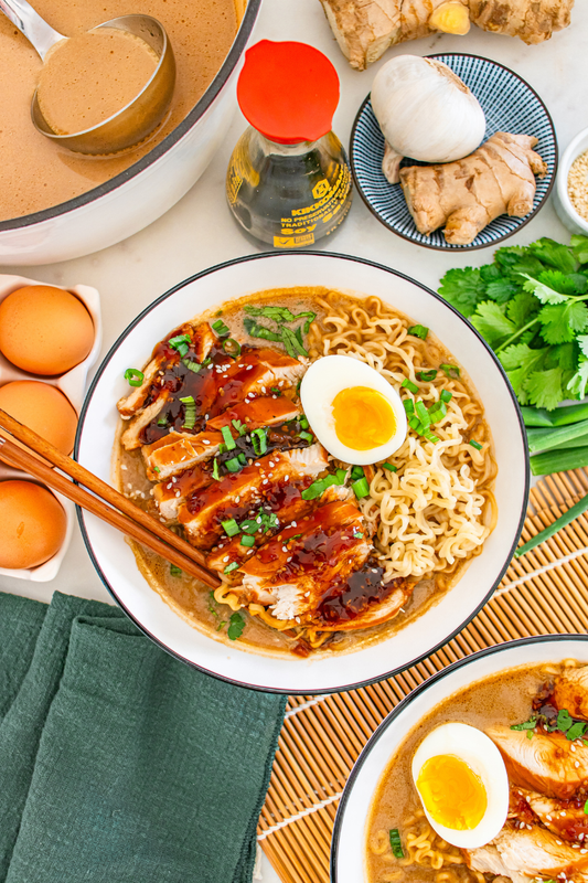 Exclusive Stovetop Teriyaki Chicken Ramen