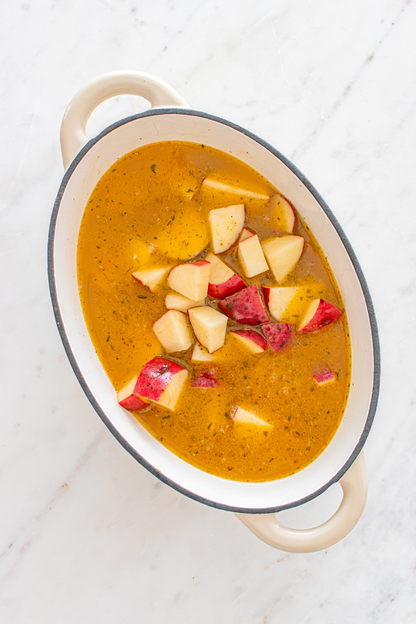 Exclusive Summer Corn and Zucchini Chowder