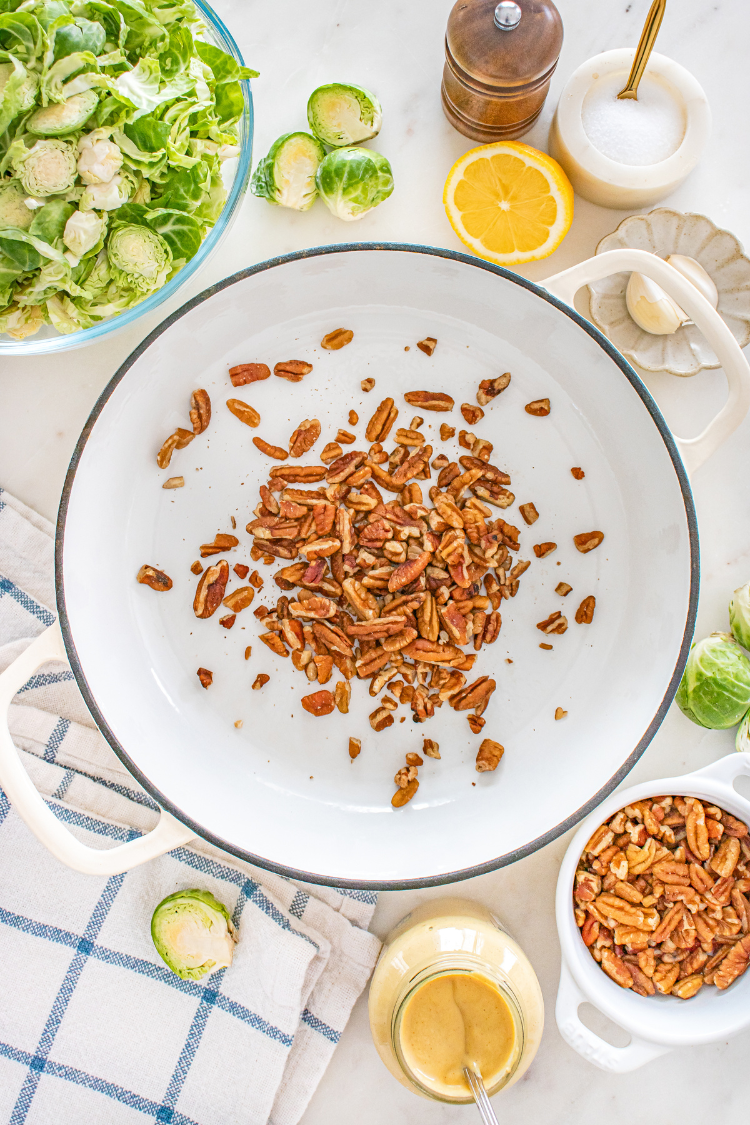 Exclusive Warm Brussels Sprouts Salad