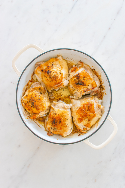 Exclusive Creamy Garlic Parmesan Chicken Thighs
