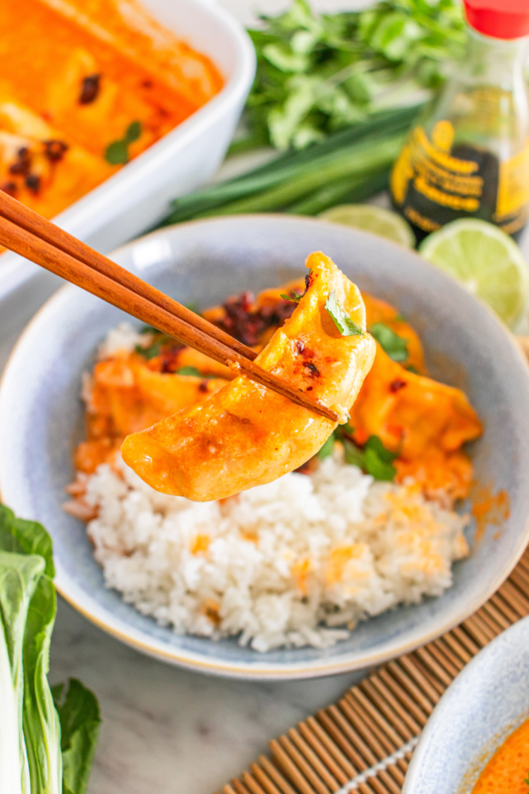 Exclusive Viral Thai Dumpling Bake