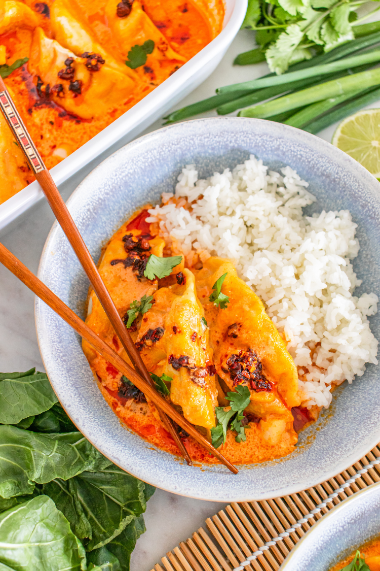 Exclusive Viral Thai Dumpling Bake