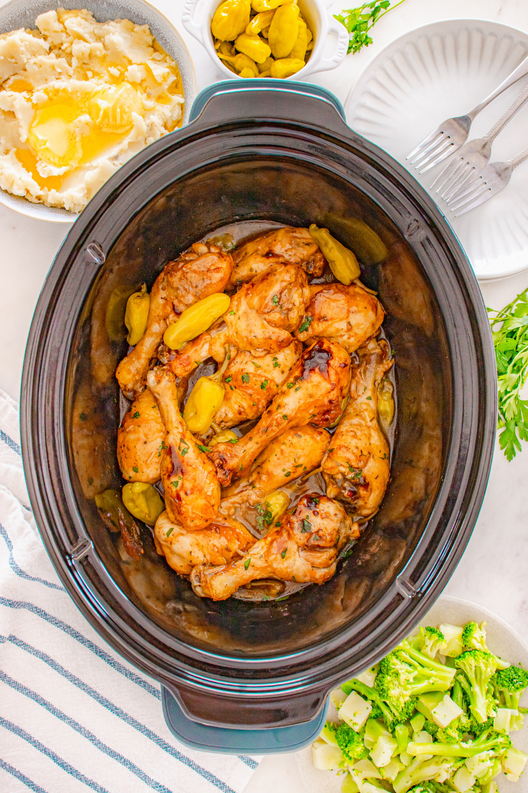 Exclusive Crockpot Mississippi Chicken Drumsticks